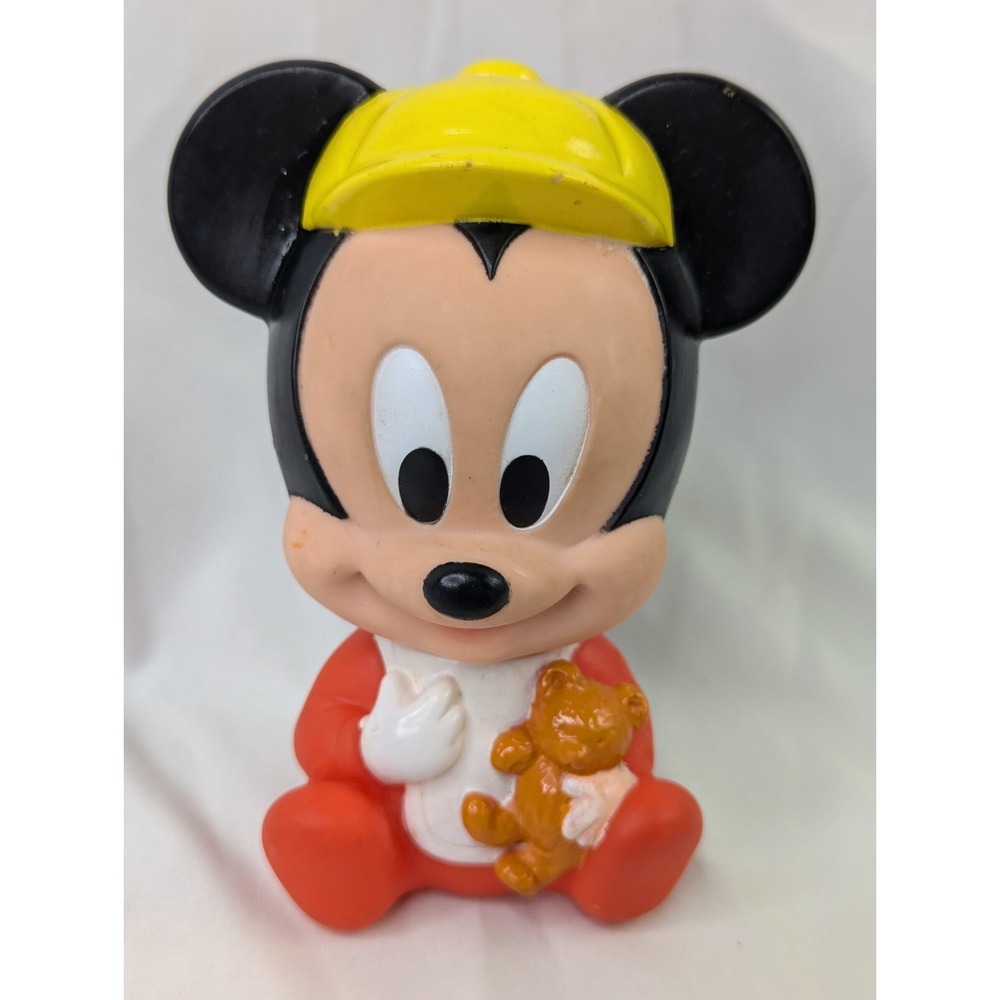 Arco Baby Mickey Mouse Squeak‎ Toy Figure 5 Inch